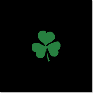 Small Green Shamrock Posters and Art